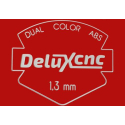Double color plastic sheet red-white