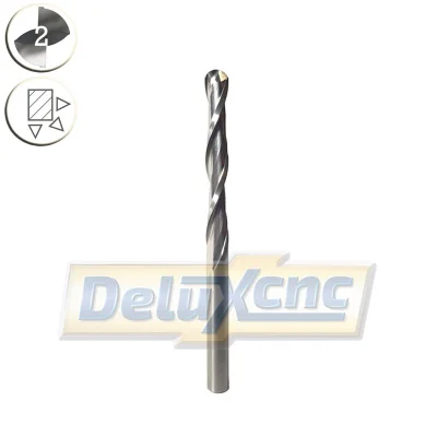 Two flute carbide Ball nose end mill Φ3,175mm Lc25mm