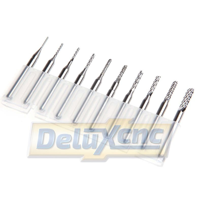 Set Hrubovacích frezek basic 0,8 - 3,175 mm