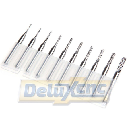 Satz von Schruppfräsmaschinen, Basis 0,8 - 3,175 mm