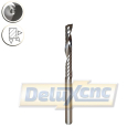 Single flute carbide premium end mill Φ3,175mm  Lc22mm