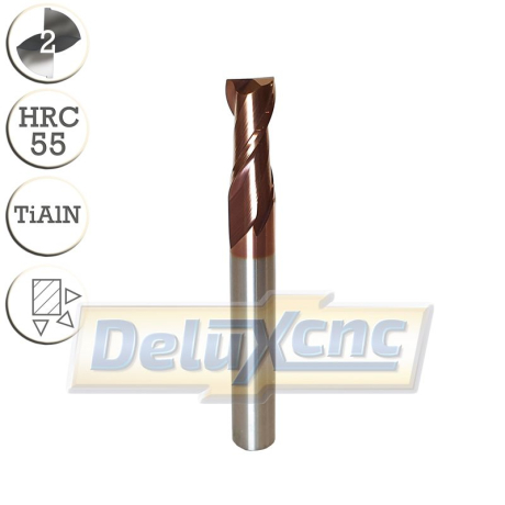 Doppelschneidiger Hartmetallschneider 6/15 mm TiAlN