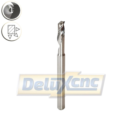 Einschneidiger Hartmetallschneider für Aluminium 3/12 mm