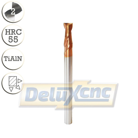 Doppelschneidiger Hartmetallschneider 4/10 mm TiAlN