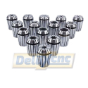 Precision spring collet set toolholder ER25 2-16mm