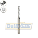 Two flute carbide end mill premium Φ2mm Lc12mm