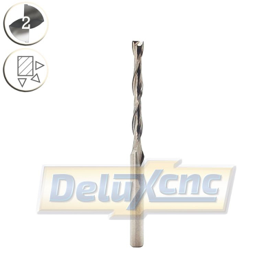 Hochwertiger doppelseitiger Hartmetallfräser Φ2,5 mm Lc22 mm