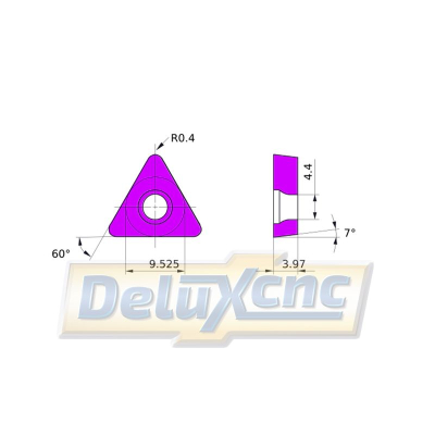 Carbide insert blade TCMT 16T304 VP15TF