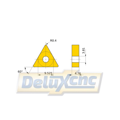 Vymeniteľná rezná doštička TNMG 160404