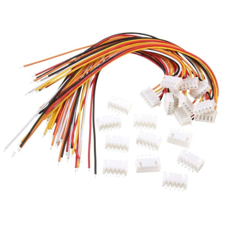 5S JST-XH 6-poliger Stecker mit 20 cm Kabel