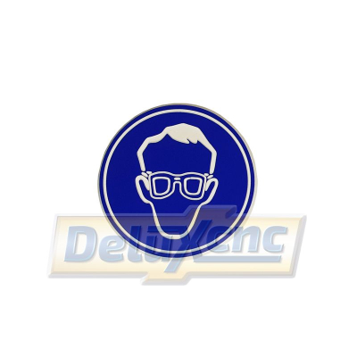 Schutzbrille tragen (67 x 1,5 mm)