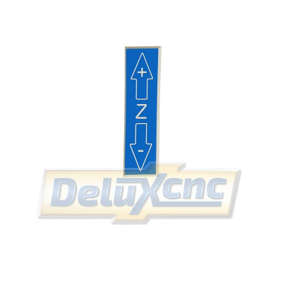 Markierung der Z-Achsen-Richtung 62x17x1,5 mm