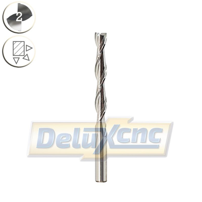 Two flute carbide premium end mill Φ3,175  Lc22mm