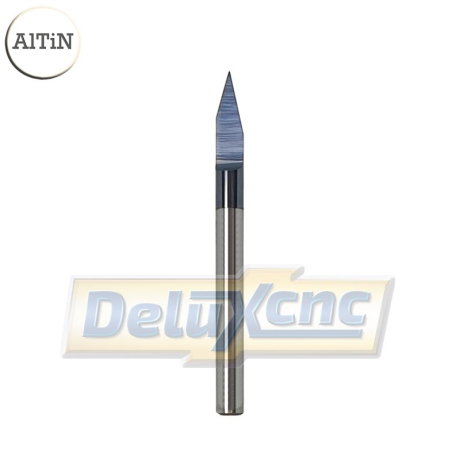 3-mm-Gravierwerkzeug AlTiN 30°/0,2 mm