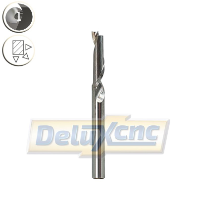 Einschneidiger Hartmetallschneider für Aluminium 4/17 mm