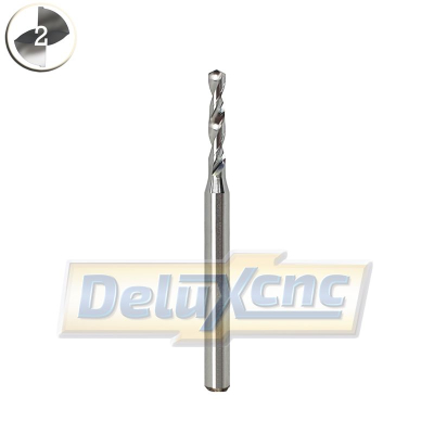 Hartmetallbohrer ø2/12 mm