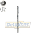 Single flute carbide Ball nose end mill Φ3,175mm Lc32mm