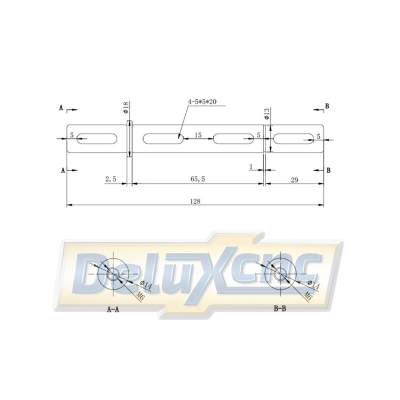 Šneková prevodovka RV30 s prírubou Nema23 a príslušenstvom