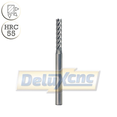 5 zubá karbidová stopková čelná fréza 5/24mm