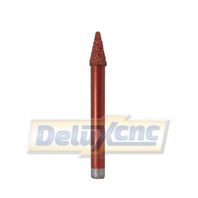 Kuželový gravírovací nástroj do kamene D6 30 ° R1,5mm
