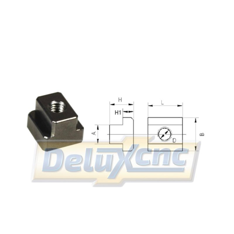 Mutter für T-Nut-Tisch M6