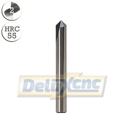 Chamfer end mill 90°/6mm