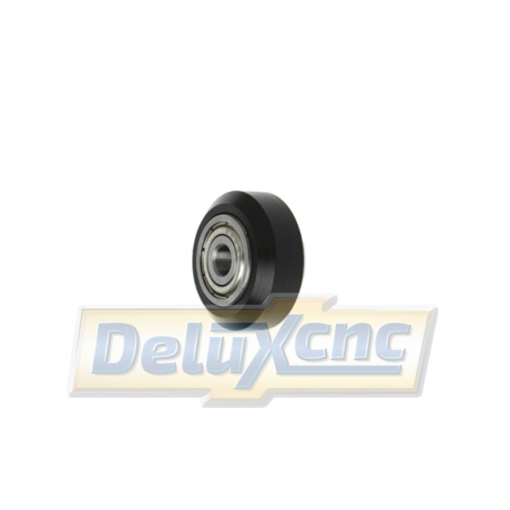 Rad mit Lagern für V-Nut-Profile