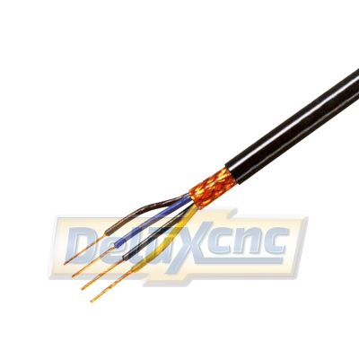 4 core shielded flexibile cable 0.75 mm²