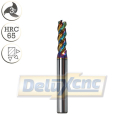 Three flute carbide end mill DLC coating Φ5mm