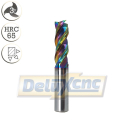 Three flute carbide end mill DLC coating Φ12mm