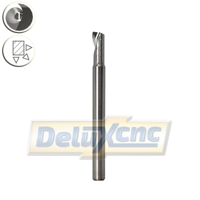 Einschneidiger Hartmetallschneider für Aluminium Φ4 Lc10mm