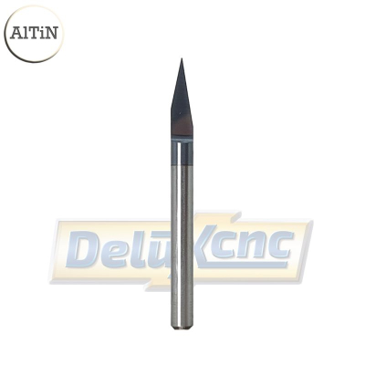 3-mm-Gravierwerkzeug AlTiN 20°/0,2 mm