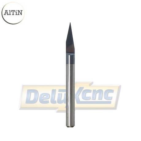 3-mm-Gravierwerkzeug AlTiN 20°/0,2 mm