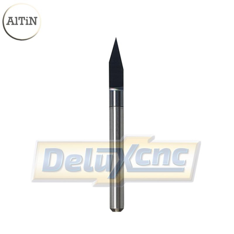 3-mm-Gravierwerkzeug AlTiN 30°/0,1 mm