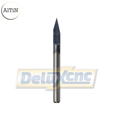3-mm-Gravierwerkzeug AlTiN 30°/0,3 mm