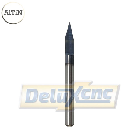3-mm-Gravierwerkzeug AlTiN 30°/0,3 mm