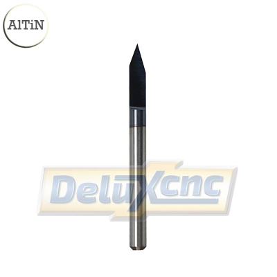 Carbide engraving bit AlTiN 45°/0,1 mm