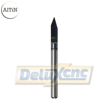 3-mm-Gravierwerkzeug AlTiN 45°/0,3 mm