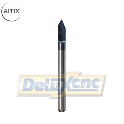 3-mm-Gravierwerkzeug AlTiN 60°/0,3 mm