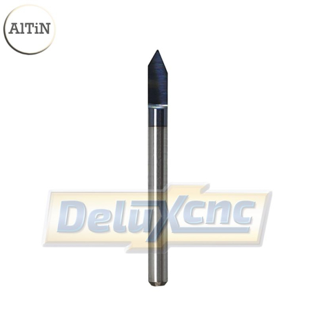3-mm-Gravierwerkzeug AlTiN 60°/0,3 mm