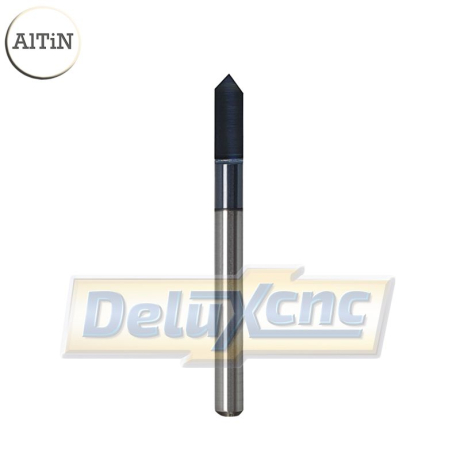 3-mm-Gravierwerkzeug AlTiN 90°/0,1 mm