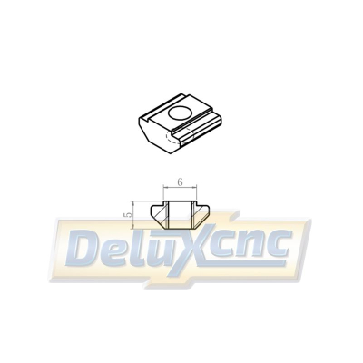 T-slot matica M3 pre profil 20x20