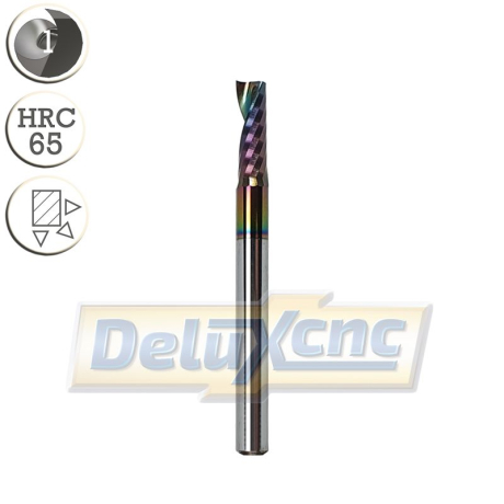 Einzelklingen-TK-Fräser, DLC-Beschichtung, Φ4 mm