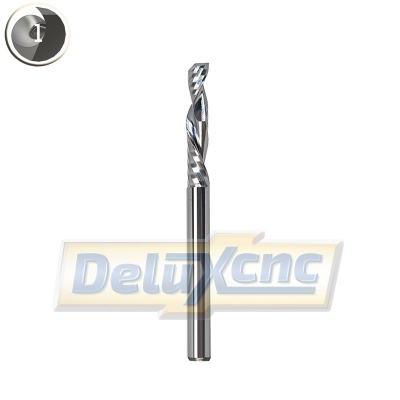 Single flute carbide end mill UP and DOWN cut Φ4mm  Lc20mm