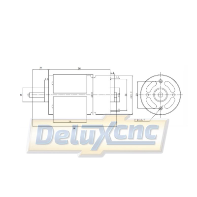 Motor for spindle 12-18v 9000-15000 ot/min