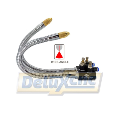 Kühlsprühschmiersystem mit großem Winkel