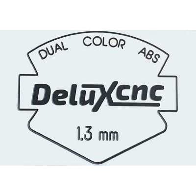 Double color plastic sheet white-black