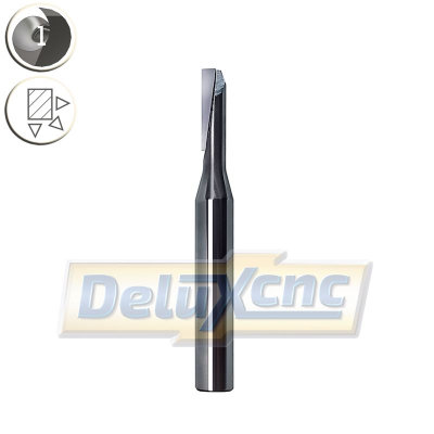 Diamant-Geradzahnfräser Φ4 Lc12 D6 L50mm