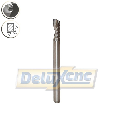 Einschneidiger Premium-Hartmetallfräser Φ3,175 mm Lc10 mm