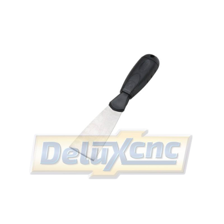 Ein Spatel, um den Abdruck vom Stempelkissen zu entfernen.